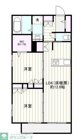 (仮称)倉見メゾン西棟の物件間取画像